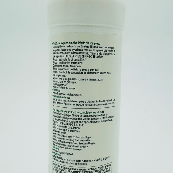 STANHOME FRESCA PIE GINKGO BILOBA FEET AND LEGS LOTION 300ml PARA PIES Y PIERNAS - Picture 5 of 6